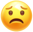 Emoji de carinha triste