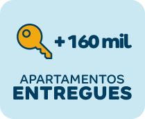 Mais de 160 mil apartamentos entregues