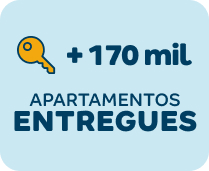 Mais de 170 mil apartamentos entregues