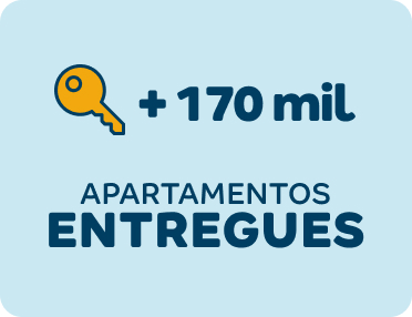 Mais de 170 mil apartamentos entregues