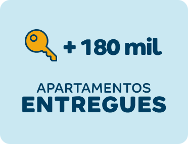 Mais de 180 mil apartamentos entregues