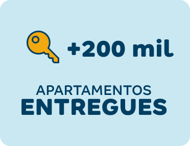 Mais de 200 mil apartamentos entregues