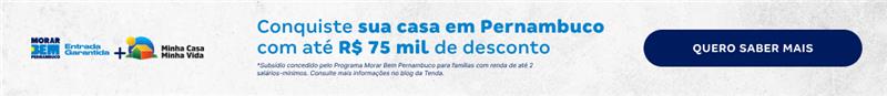 Banner Programa Morar Bem Pernambuco | Tenda.com