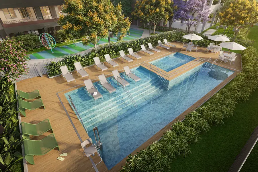 Piscina adulto e infantil
