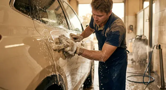 Car wash com a GM3 Estética Automotiva