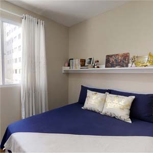 Apartamento Tenda decorado | banheiro