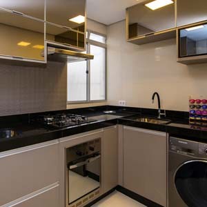 Apartamento Tenda decorado | cozinha