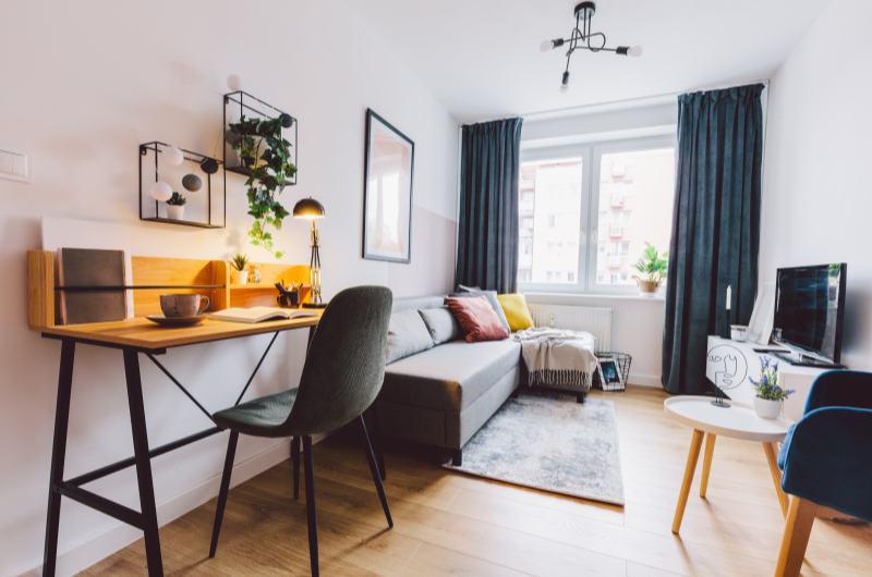 Escolha o local ideal | Home office na sala de estar de um apartamento pequeno | Casa e Decoração | Blog da Tenda 