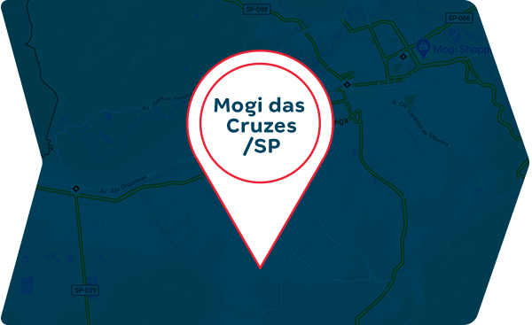 Icone de mapa para Mogi das cruzes SP