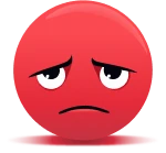 Emoji triste
